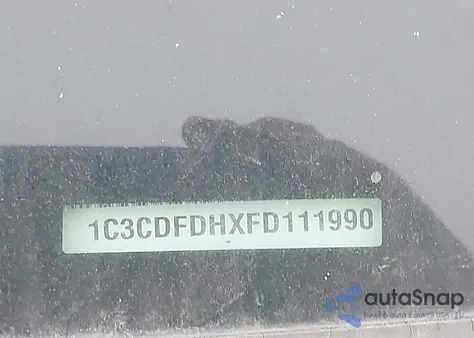 2015 Dodge Dart Aero from USA, damaged, VIN 1C3CDFDHXFD111990